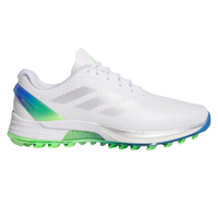 Adidas Adizero Spikeless Men's Golf Shoes [WHT/SIL/LIM]