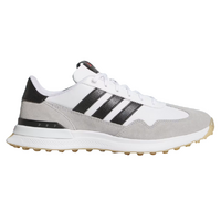 Adidas Textile Spikeless Men's Golf Shoes [WHT/BLK/GRY]