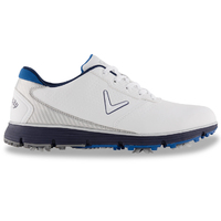Callaway Balboa TRX Mens Spiked Golf Shoes [White/Blue]
