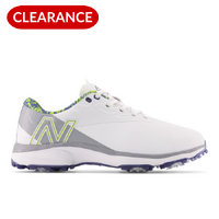 New Balance Fresh Foam X Defender Mens Golf Shoes [Wht/Gry]