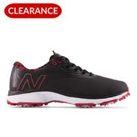 New Balance Fresh Foam X Defender Mens Golf Shoes [BLK/RED]