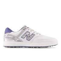 New Balance 574 Greens Golf Shoes [WHT/BLU]