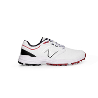 New Balance Brighton Spiked Men's Shoes [WHT/RED]