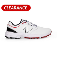 New Balance Brighton Spiked Men's Shoes [WHT/RED]