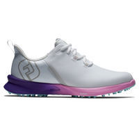 FJ Fuel Sport Women's Golf Shoes [WHT/PPL/PNK]