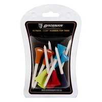 Brosnan Rubber Top Tee 10 Pack Assorted