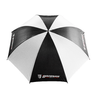 Brosnan Mustang 60 Inch Umbrella [LOGO][BLK/WHT]