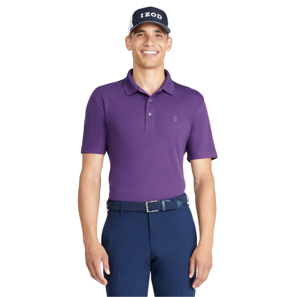 IZOD Medalist Recycled Men's Polo [CROWN JEWEL][SIZE: S]