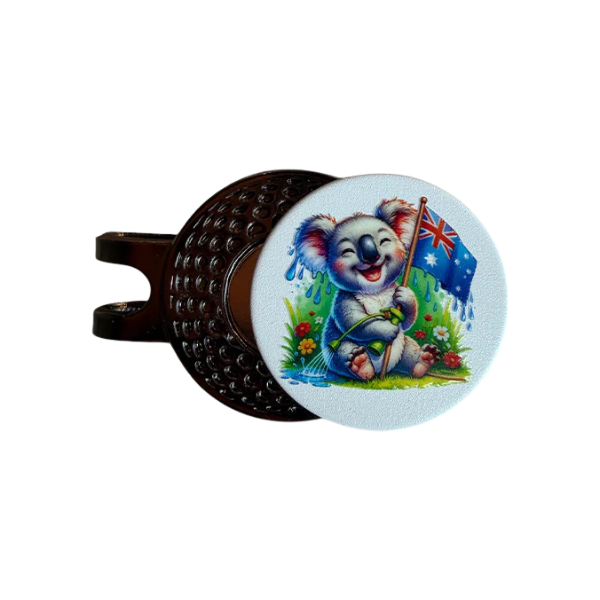 Bogey Nation Ball Marker [LAUGHING KOALA]