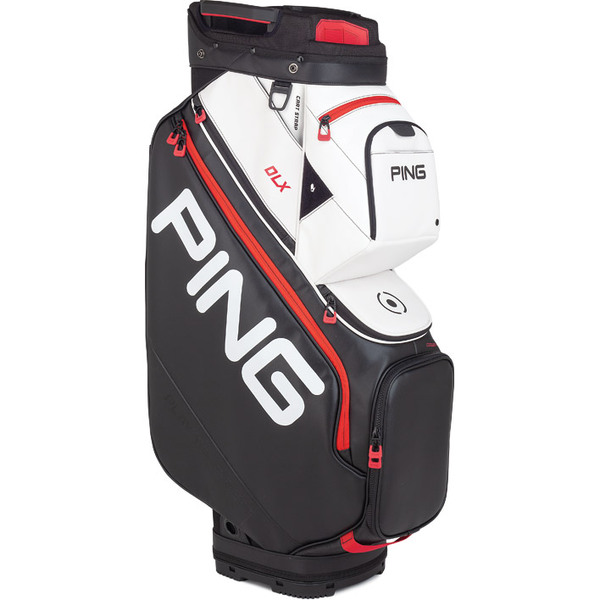 PING DLX Cart Bag 2022 [BLK/WH/SCRLT]