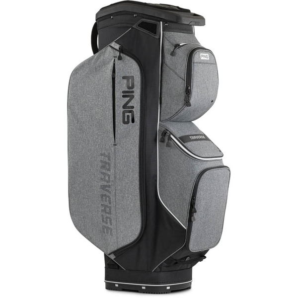 PING Traverse 244 Cart Bag [HTHR GRY/BLK]