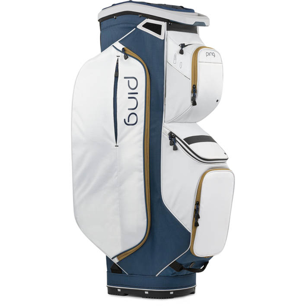 PING Traverse 244 Cart Bag [NVY/PLAT/GLD]