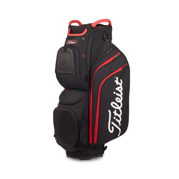 Titleist Cart 15 Bag [BLK/BLK/RED]