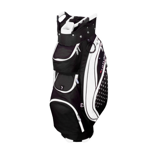 Slotline Excite Golf Cart Bag - White