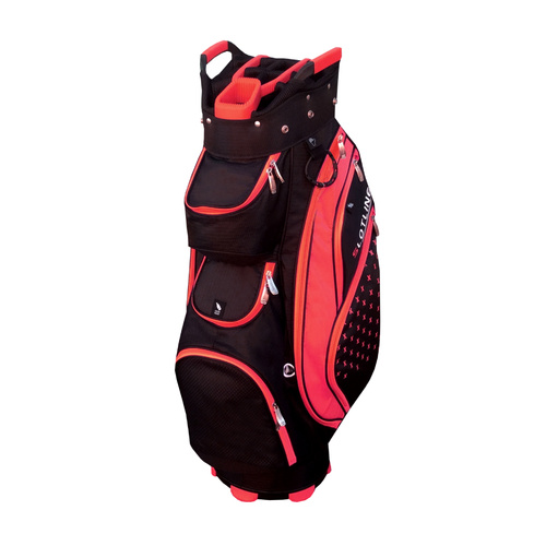 Slotline Excite Golf Cart Bag - Red