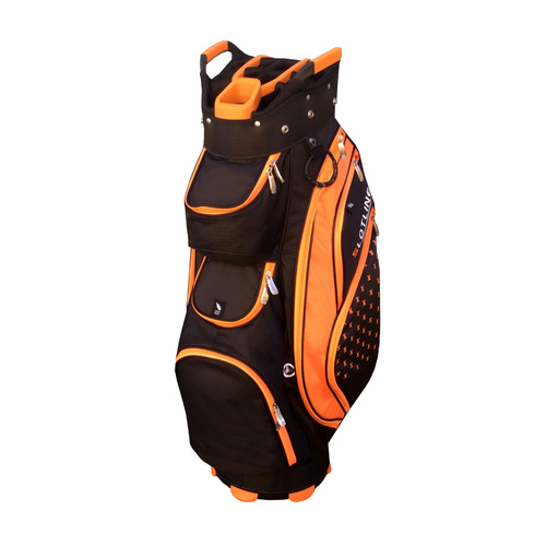 Slotline Excite Golf Cart Bag - Orange