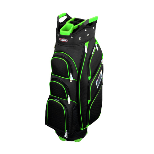 Slotline Tour Classic Golf Cart Bag - Lime