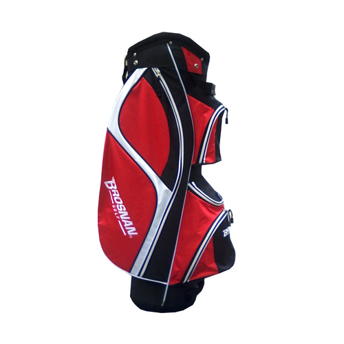 Brosnan Firebird Golf Cart Bag - Red/Black/White