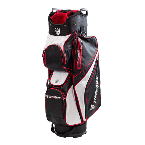 Brosnan Coolmate 4 Cart Bag - Black White