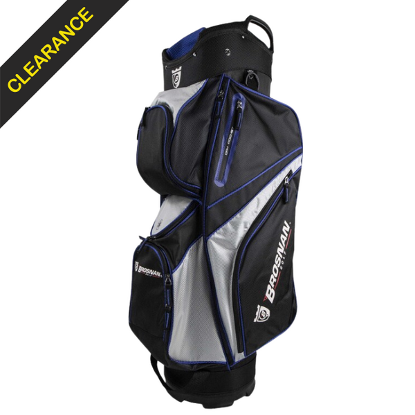 Brosnan Coolmate 4 Cart Bag [BLK/SLV/ROY]