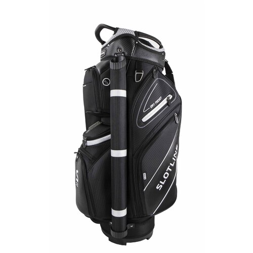 Slotline Newport Premium Cart Bag [Colour: Silver]