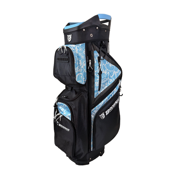Brosnan EZY Divider Cart Bag [BLK/LT BLUE]