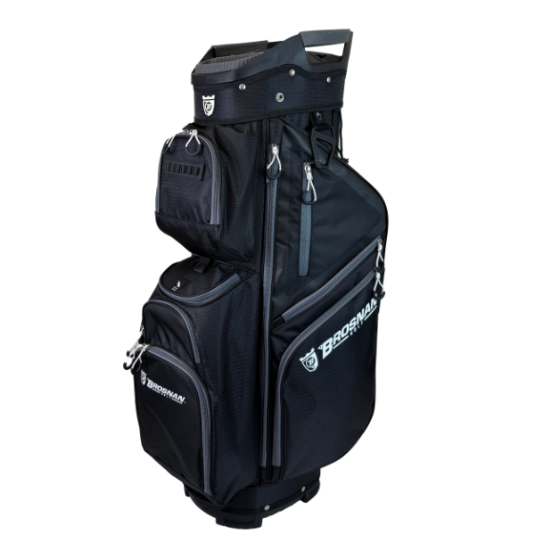 Brosnan EZY Divider Cart Bag [BLK/BLK/GRY]