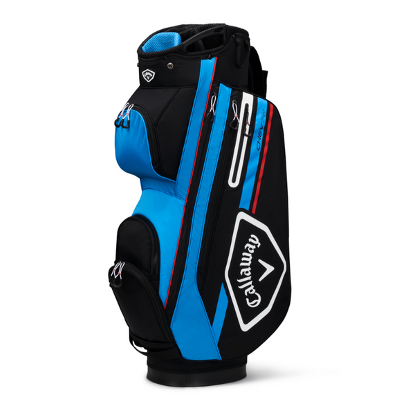 Callaway Chev 14+ Cart Bag [2022][BLK/CYN]