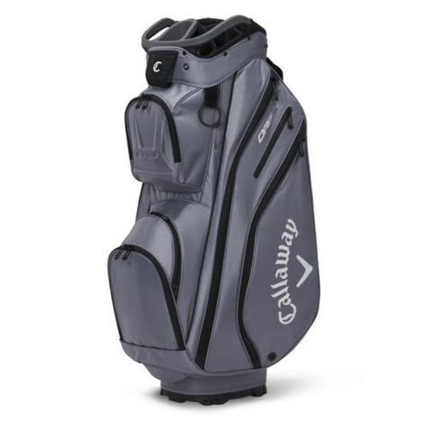 Callaway Chev 14+ Cart Bag [2022][CHAR/WHT]