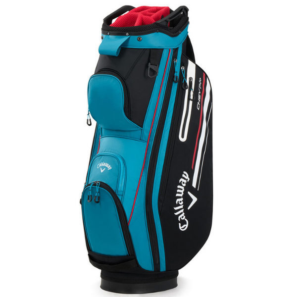 Callaway Chev 14+ Cart Bag [AQU/BLK/FRE]