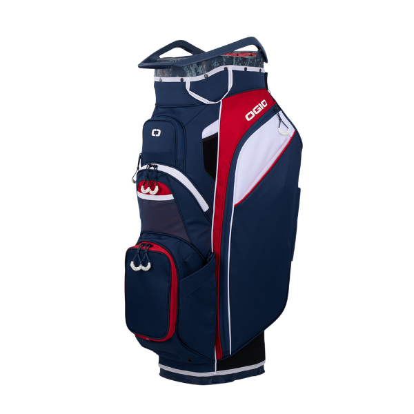 OGIO Silencer Cart Bag [2026][RED/WHT/BLU]