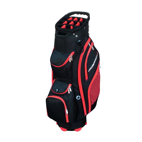 Prosimmon Platinum Golf Cart Bag - Red