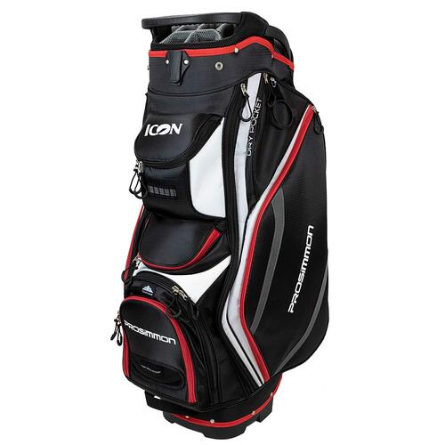 Prosimmon Icon Deluxe Cart Bag - Red