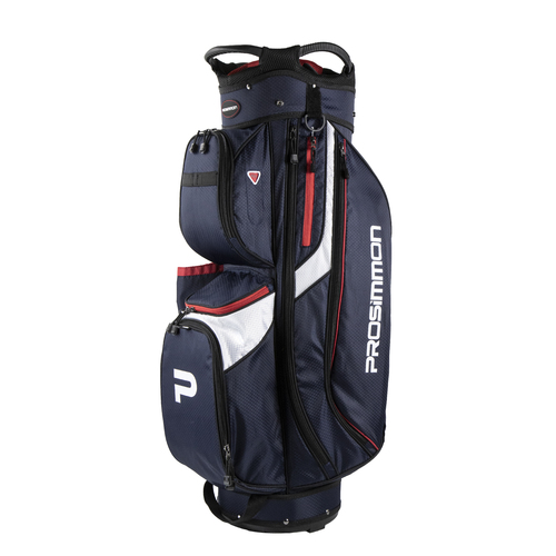 Prosimmon DRK Cart Bag [Navy/Red]