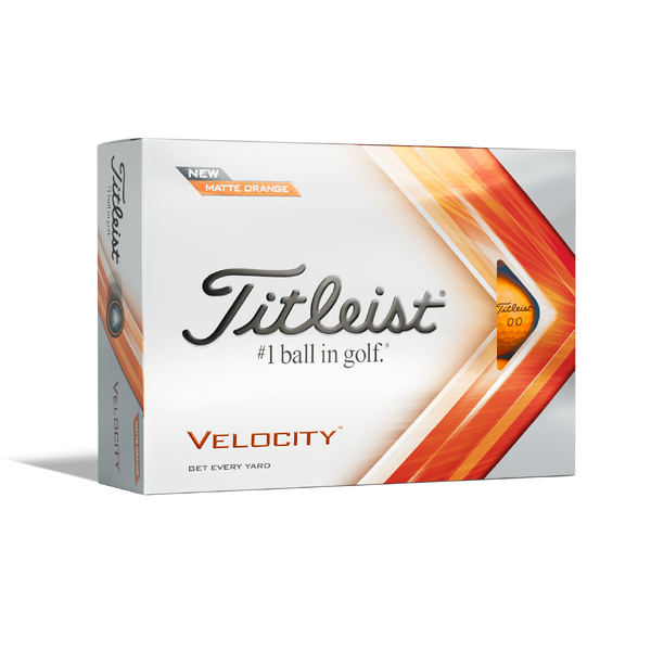 Titleist Velocity Golf Balls [ORANGE]