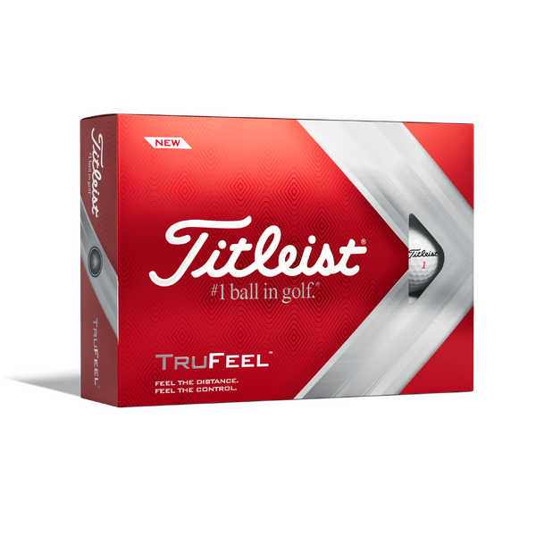 Titleist TruFeel Golf Balls [WHITE]