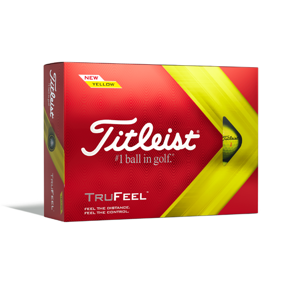 Titleist TruFeel Golf Balls [YELLOW]