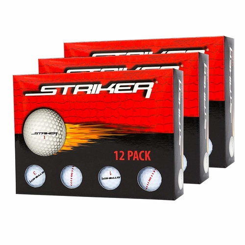 Brosnan Striker Golf Balls - 3 Dozen