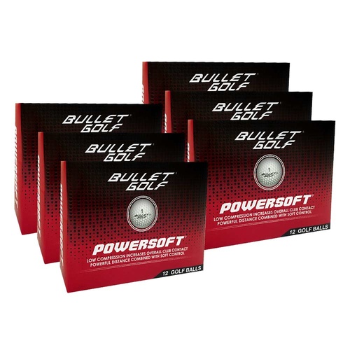 Bullet Powersoft Golf Balls - 6 Dozen