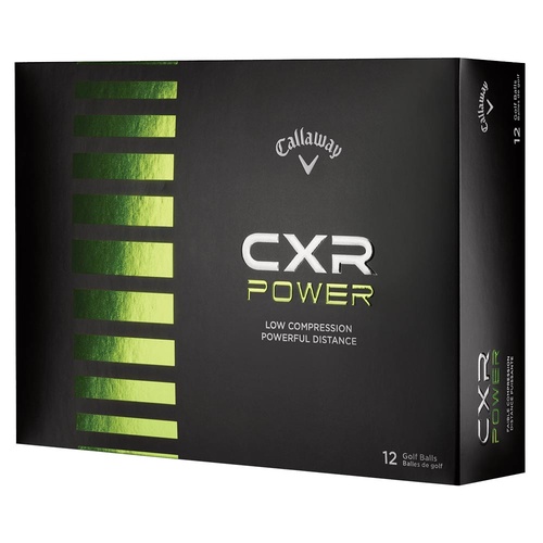 Callaway CXR Power Golf Balls - 1 Dozen
