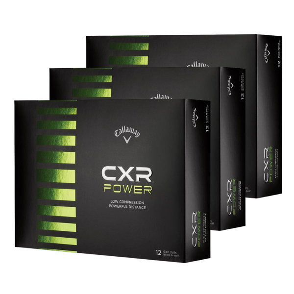 Callaway CXR Power Golf Balls - 3 Dozen