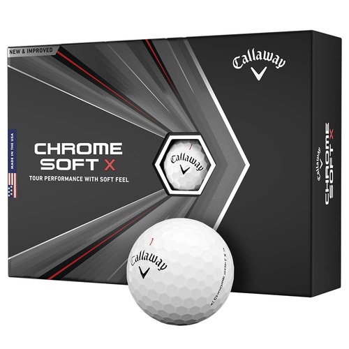 New Callaway Chrome Soft X Golf Balls