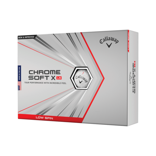 New Callaway Chromesoft X LS 2021 Golf Balls