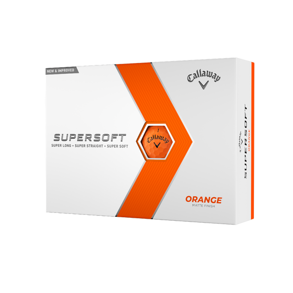 Callaway Supersoft Golf Balls 2023 [ORANGE]