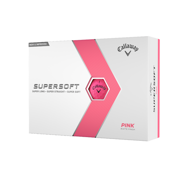 Callaway Supersoft Golf Balls 2023 [PINK]