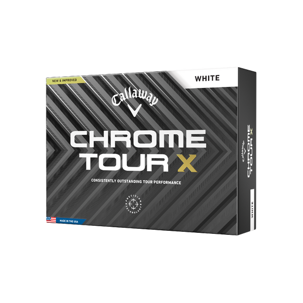 Callaway Chrome Tour X Golf Balls [WHITE] 