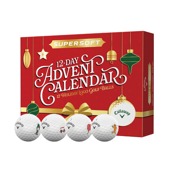 Callaway Supersoft Advent Calendar Balls [WHITE][DOZEN]