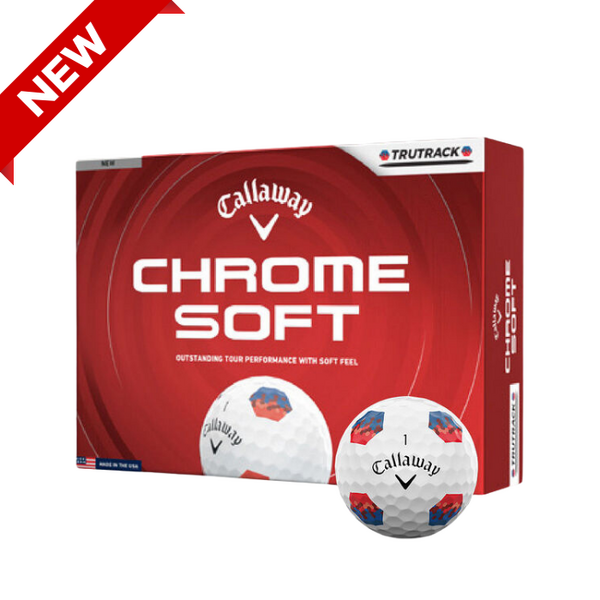Callaway Chrome Soft TruTrack Balls [WHITE][DOZEN]