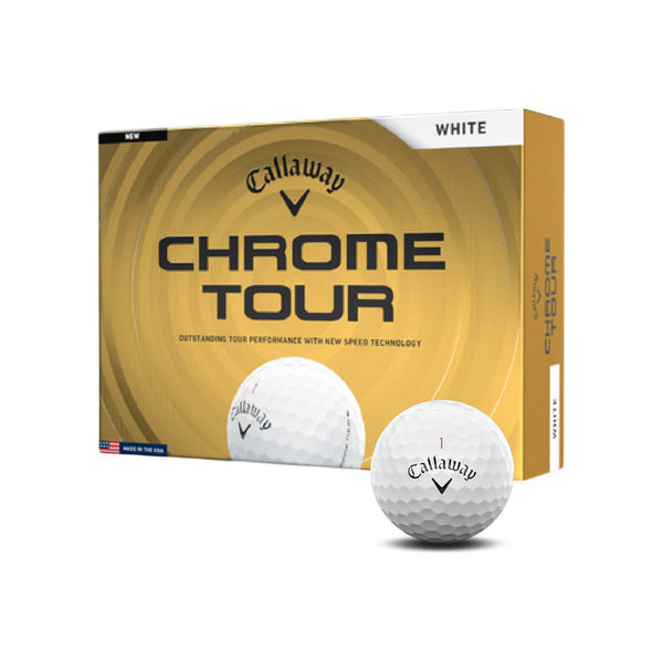 Callaway Chrome Tour Balls [WHITE][DOZEN]