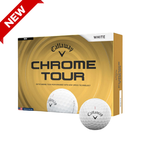 Callaway Chrome Tour Balls [WHITE][DOZEN]